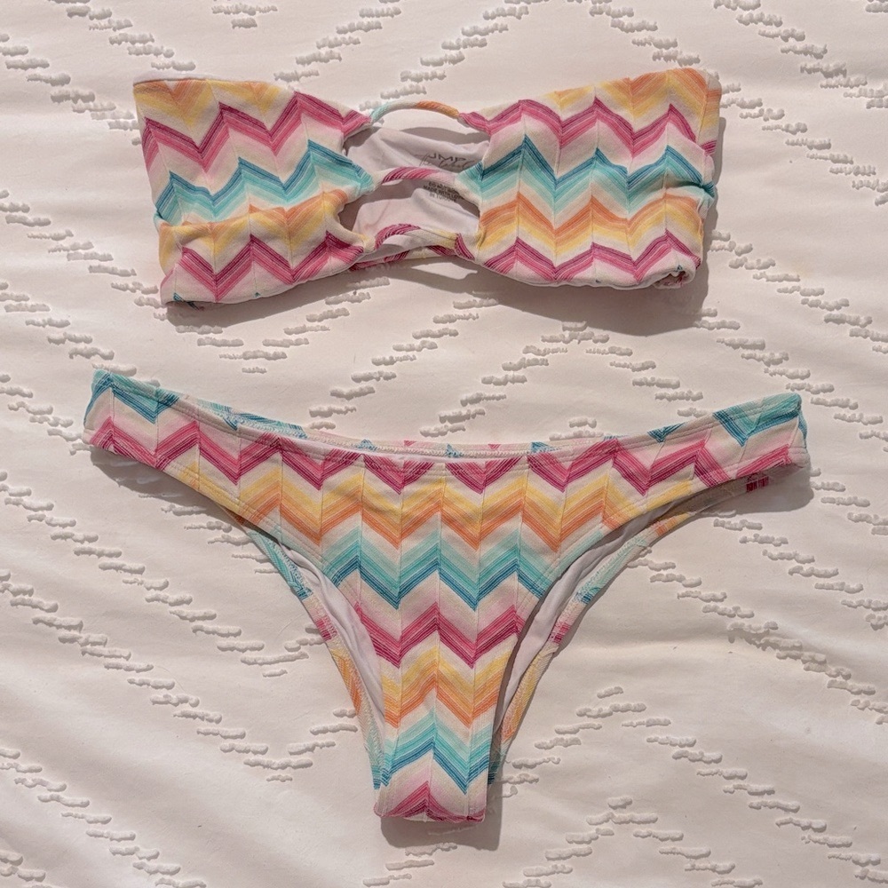 JMP the label Chevron Bikini Set